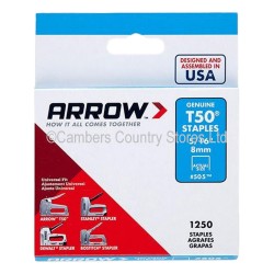 Arrow Staples T50 1250 Pack